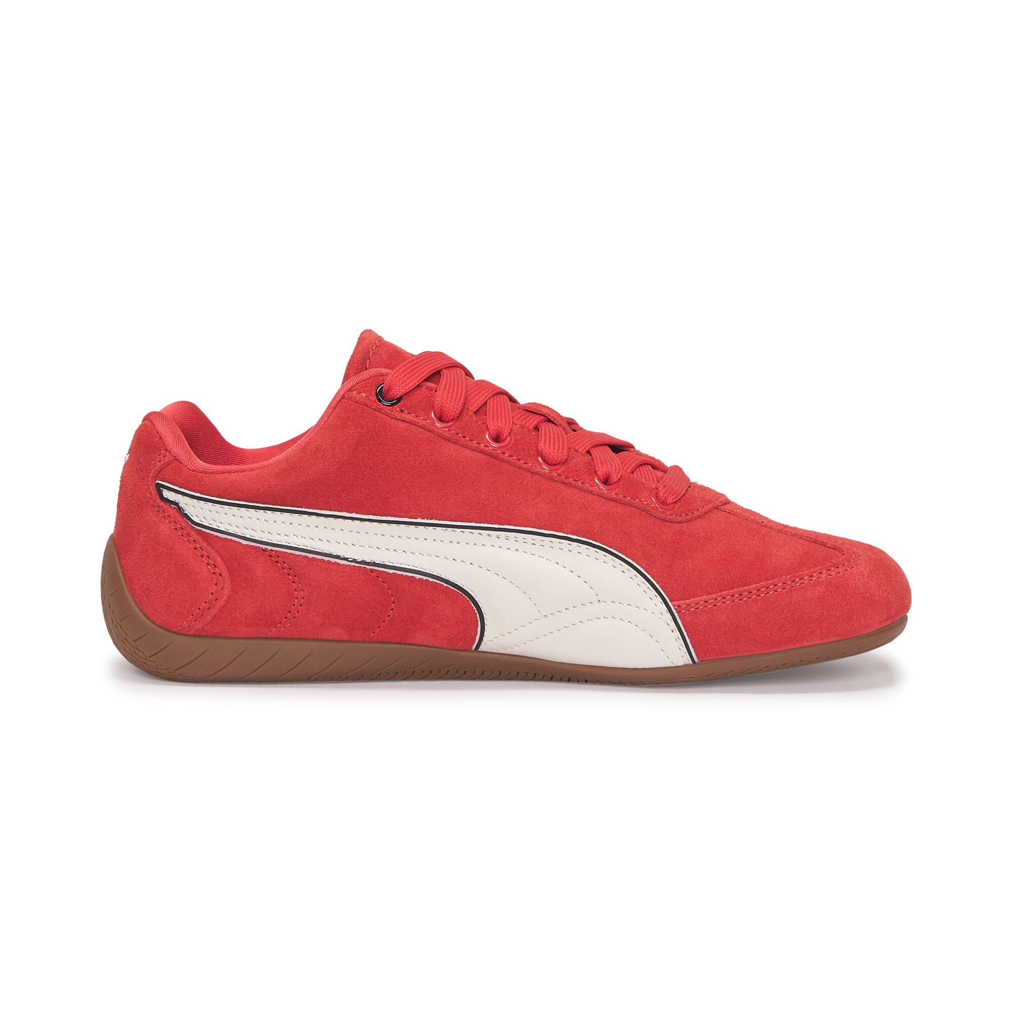 Scuderia Ferrari Speedcat Sneakers Unisex - Rosso Corsa-Vapor Gray - Image 5