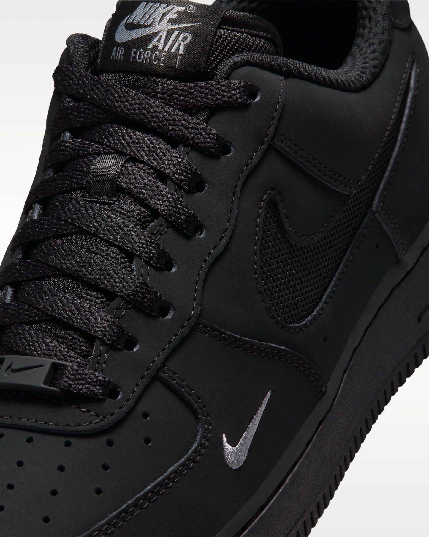Nike Air Force 1 '07 LV8 Men's Shoes - Black/Cool Grey/Cool Grey - View 7