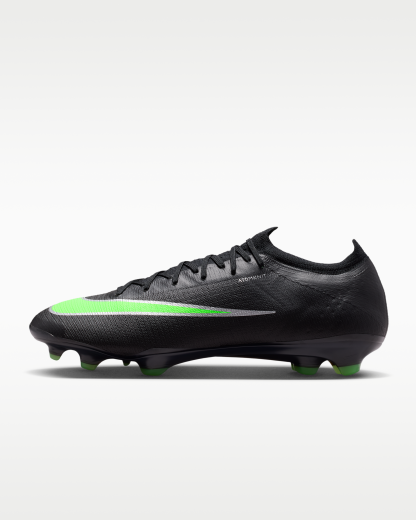 Nike Mercurial Vapor 17 Elite Firm-Ground Low-Top Football Boots - Black/Black/Illusion Green - View 1