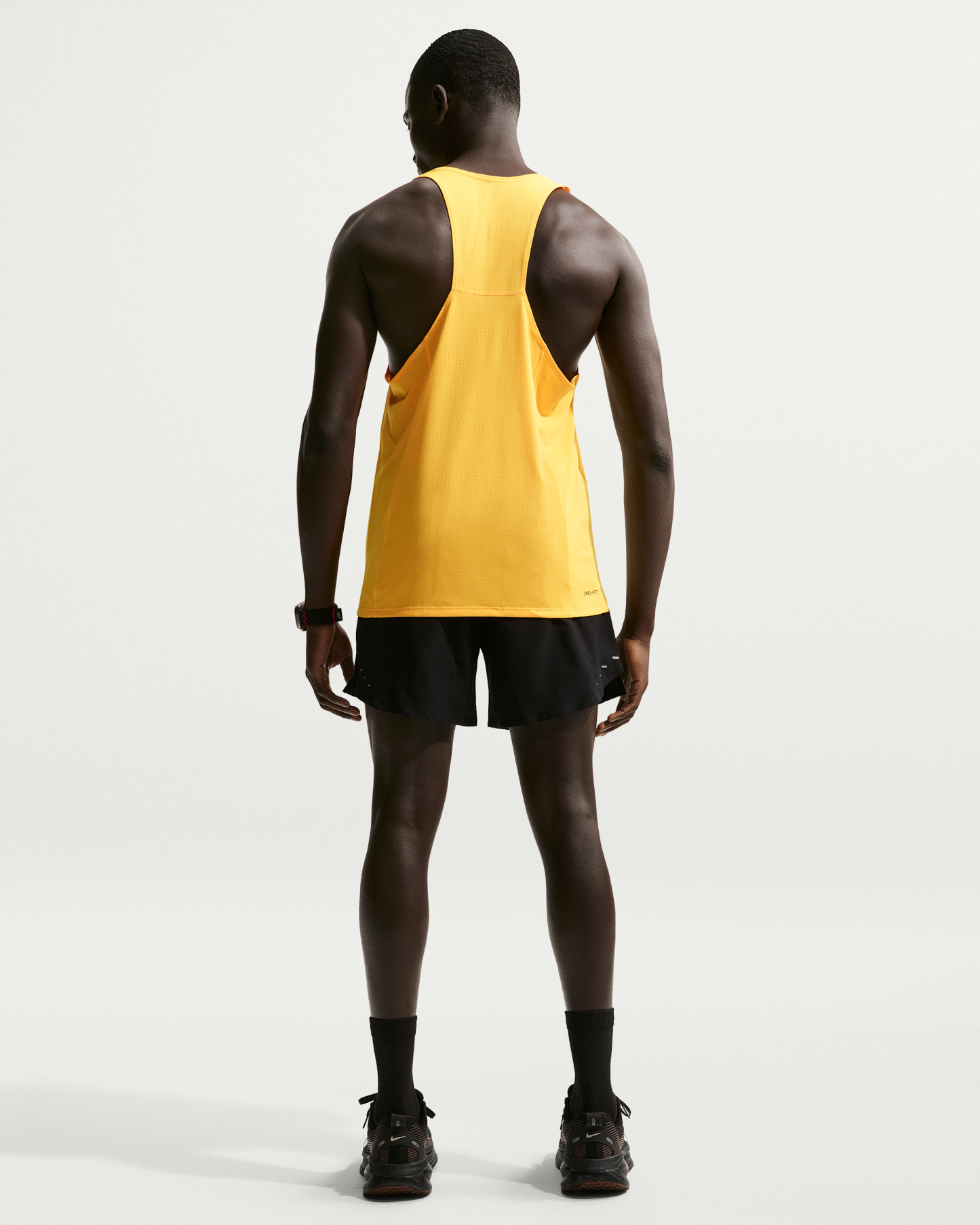 Nike Stride Men's Dri-FIT 18cm (approx.) 2-in-1 Running Shorts - Black - View 5