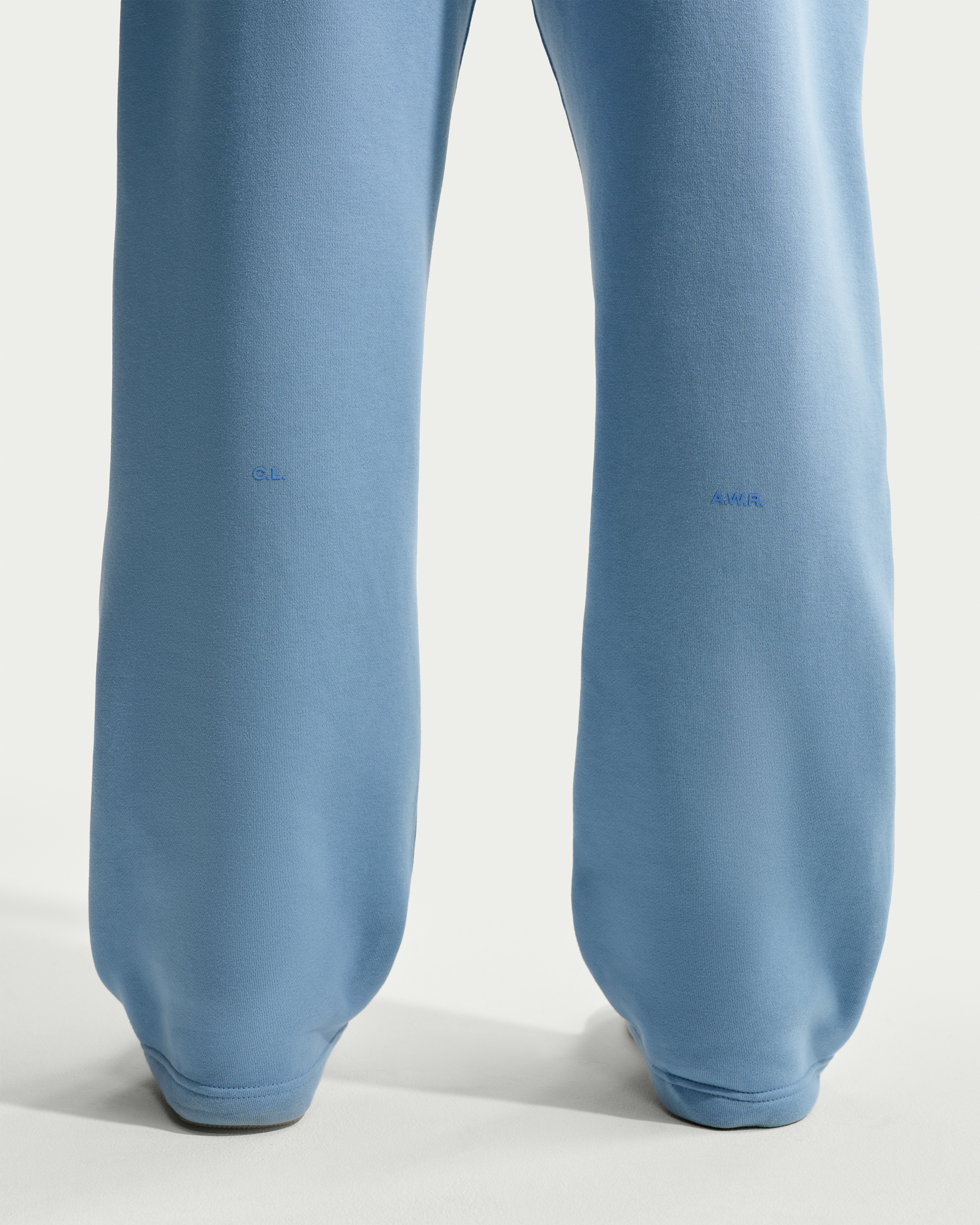 NOCTA NOCTA Fleece CS Open-Hem Tracksuit Bottoms - Work Blue/Polar - View 7