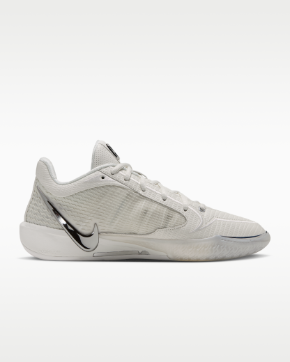 Sabrina 4 'White Label LX' Basketball Shoes - Sail/Sail/Metallic Silver - View 3