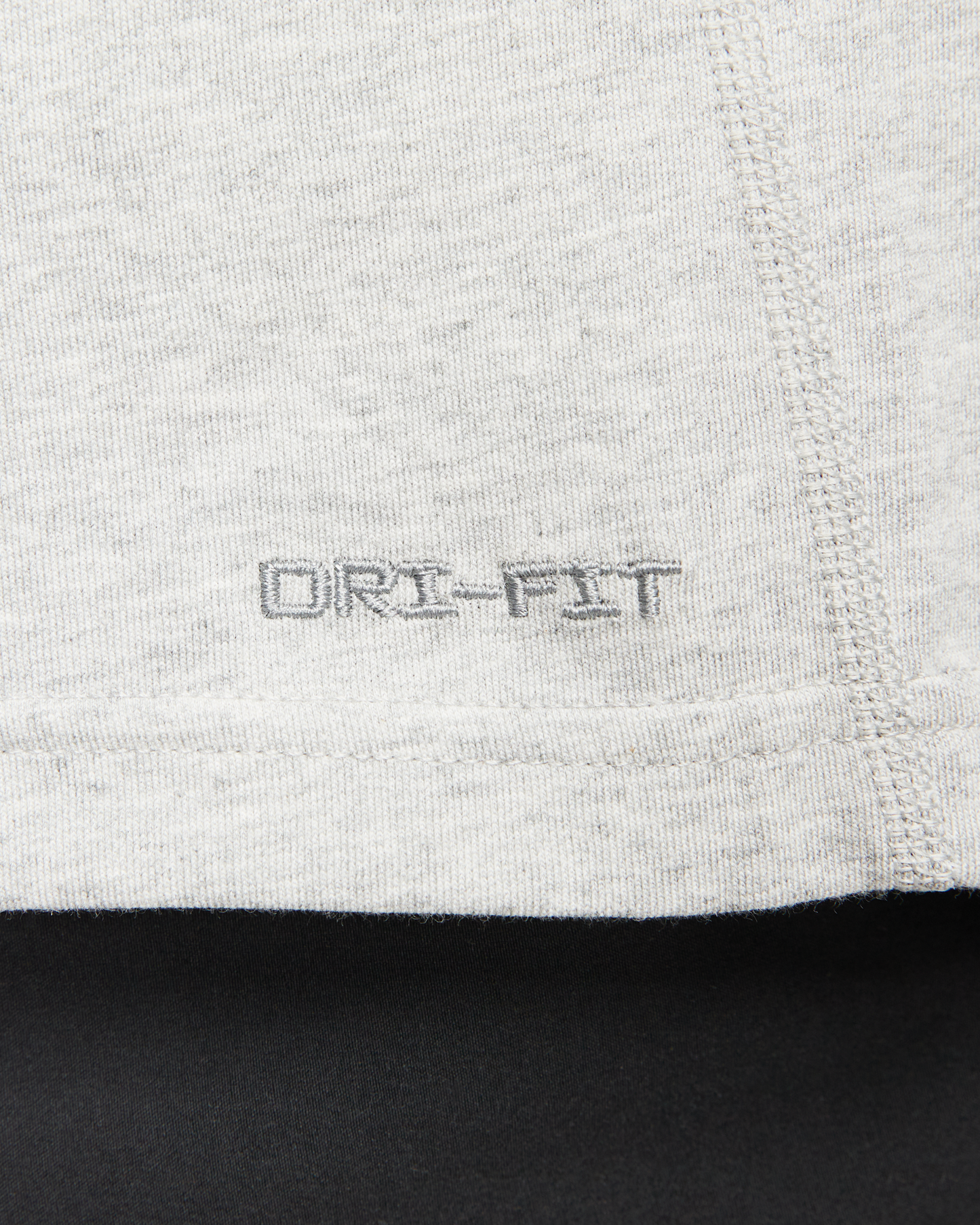 Nike Primary Men's Dri-FIT Short-sleeve Versatile Top - Dark Grey Heather/Heather/Smoke Grey - View 13
