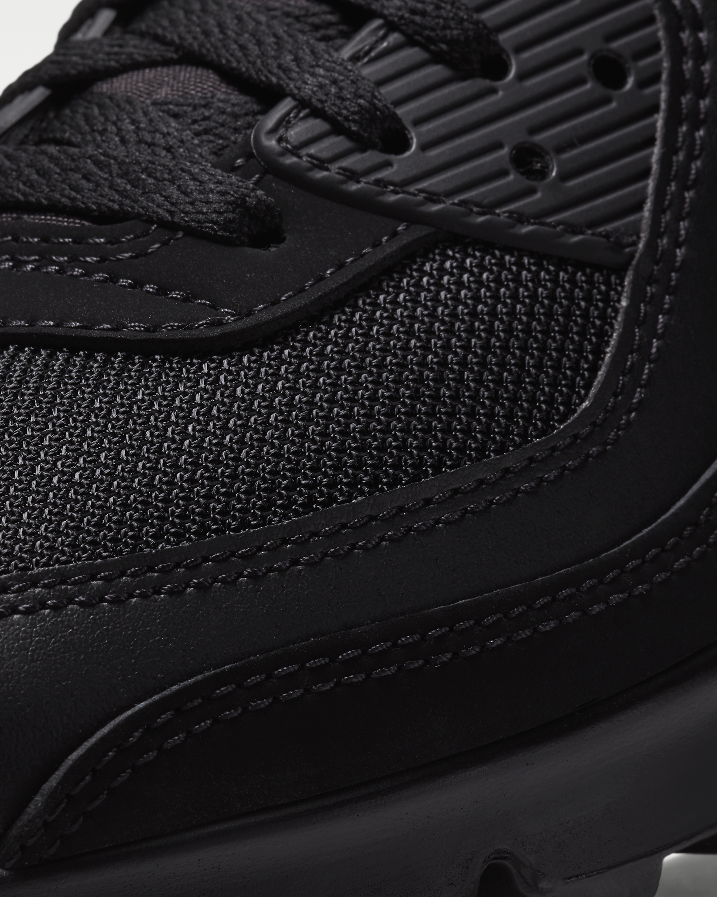 Nike Air Max 90 Men's Shoe - Black/Black/Black/Black - View 7