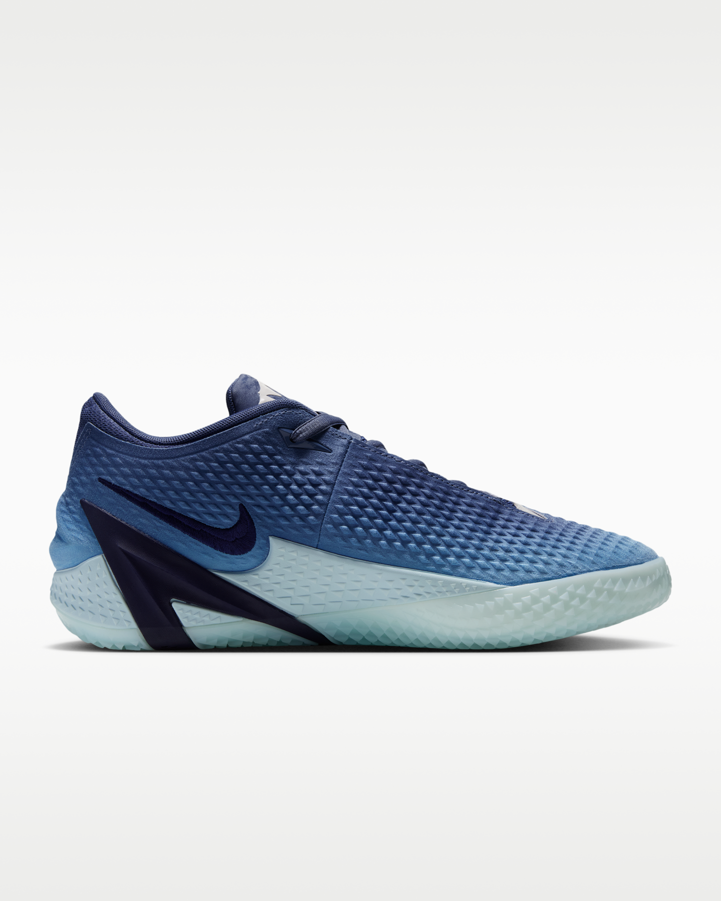 Ja 4 ‘Deep Water’ Basketball Shoes - Diffused Blue/Chambray/Glacier Blue/Blackened Blue - View 3