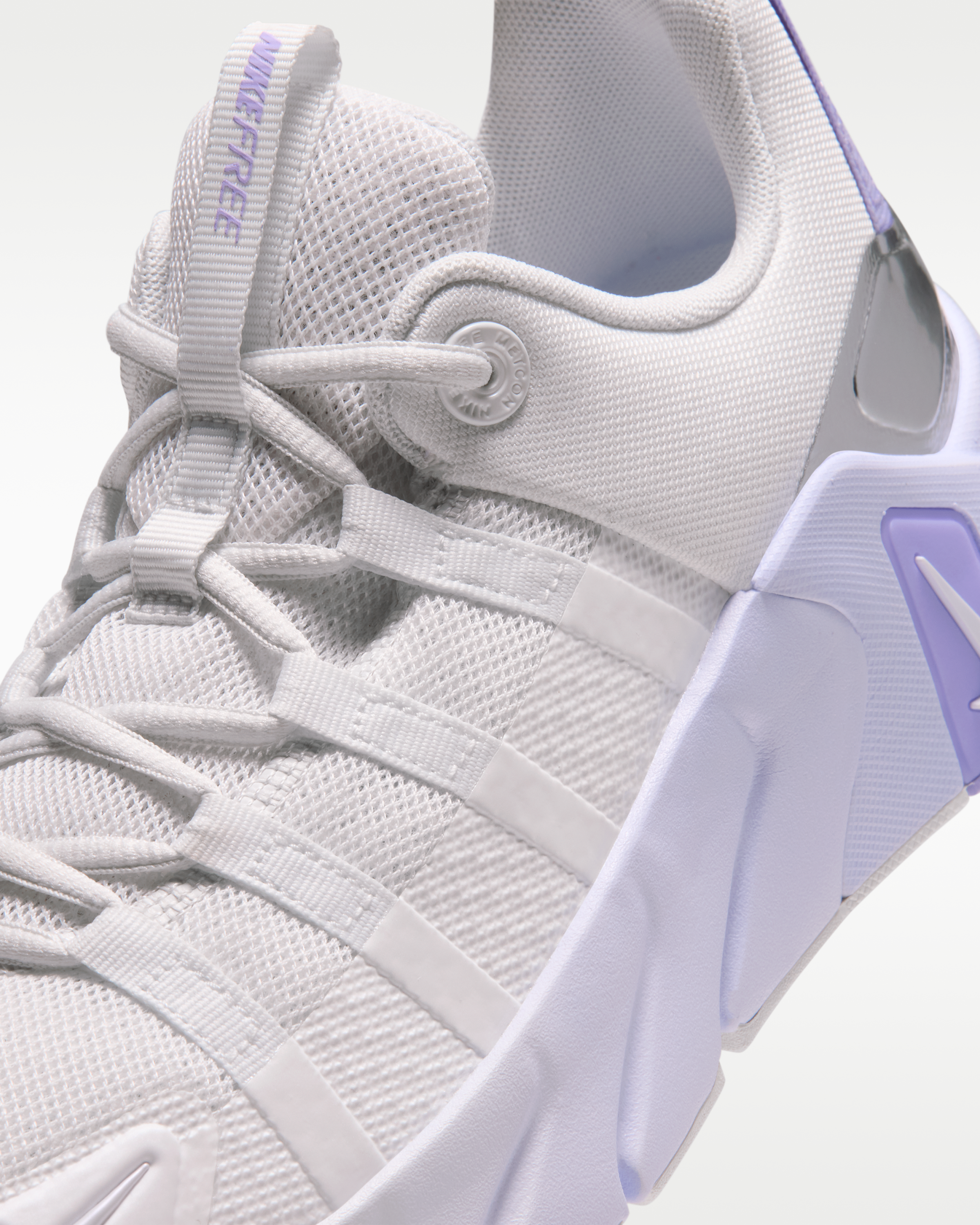 Nike Free Metcon 7 Women's Training Shoes - Summit White/Palest Purple/Purple Pulse/White - View 7
