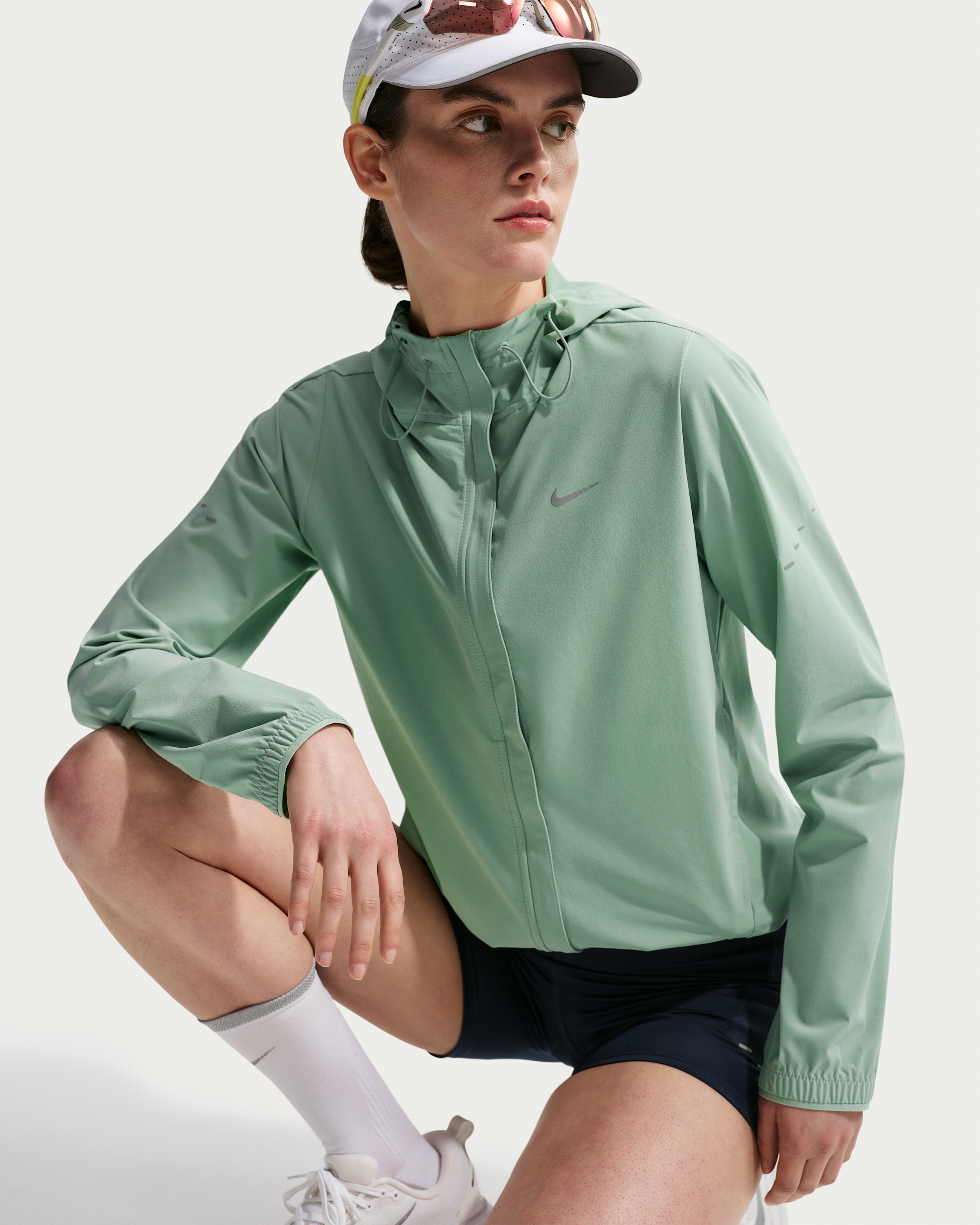 Nike Swift Women's Repel Packable Running Jacket - Steam - View 1