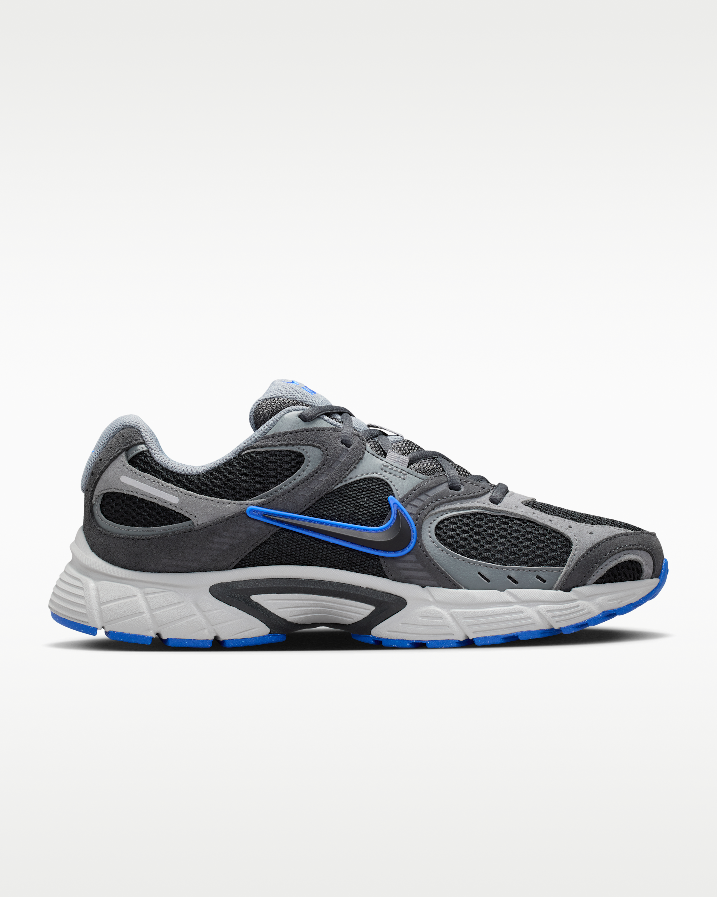 Nike V5 RNR Suede Men's Shoes - Smoke Grey/Anthracite/Racer Blue/Black - View 3
