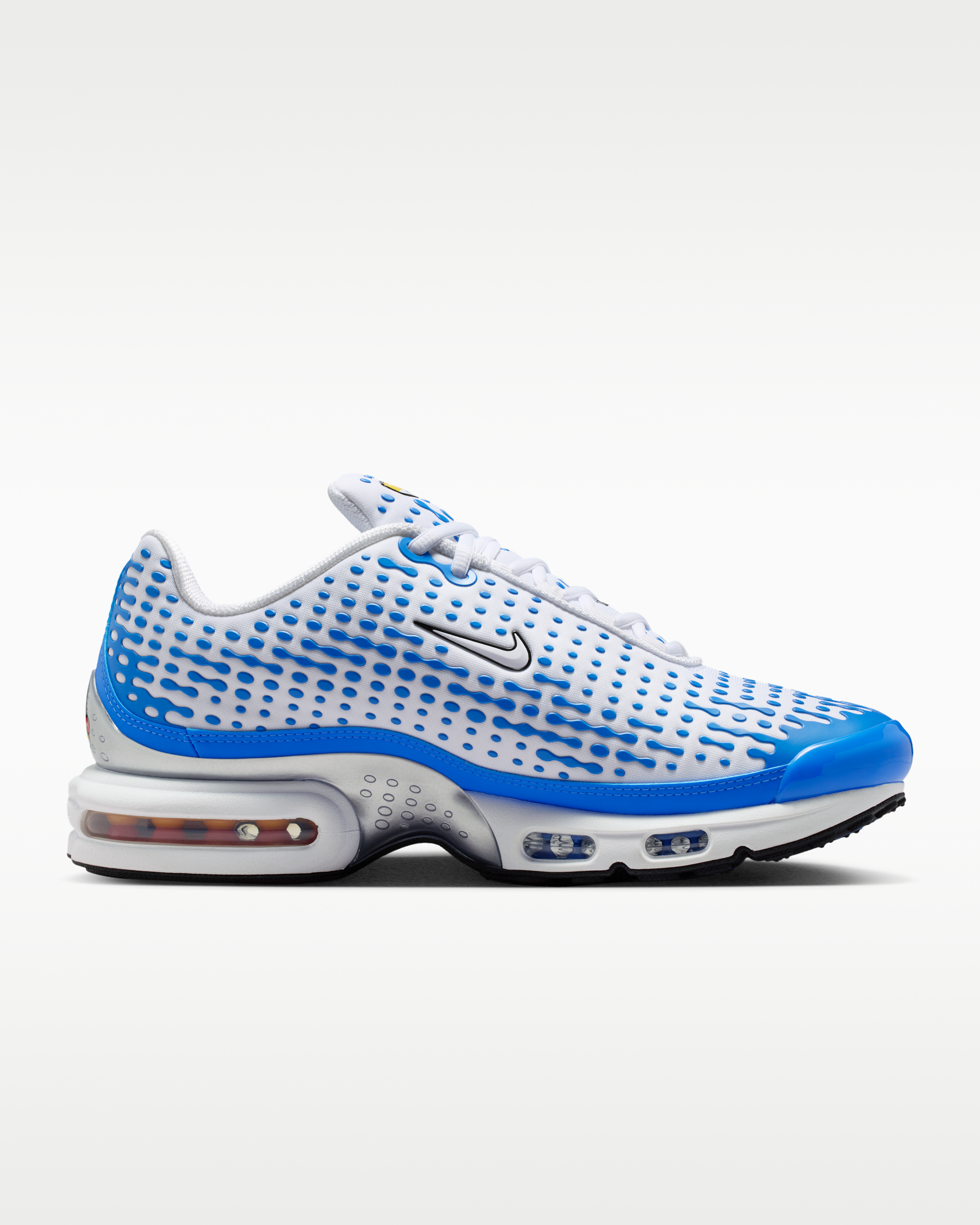 Nike Air Max Plus VII Men's Shoes - White/Blue Crystal/Metallic Silver/White - View 3