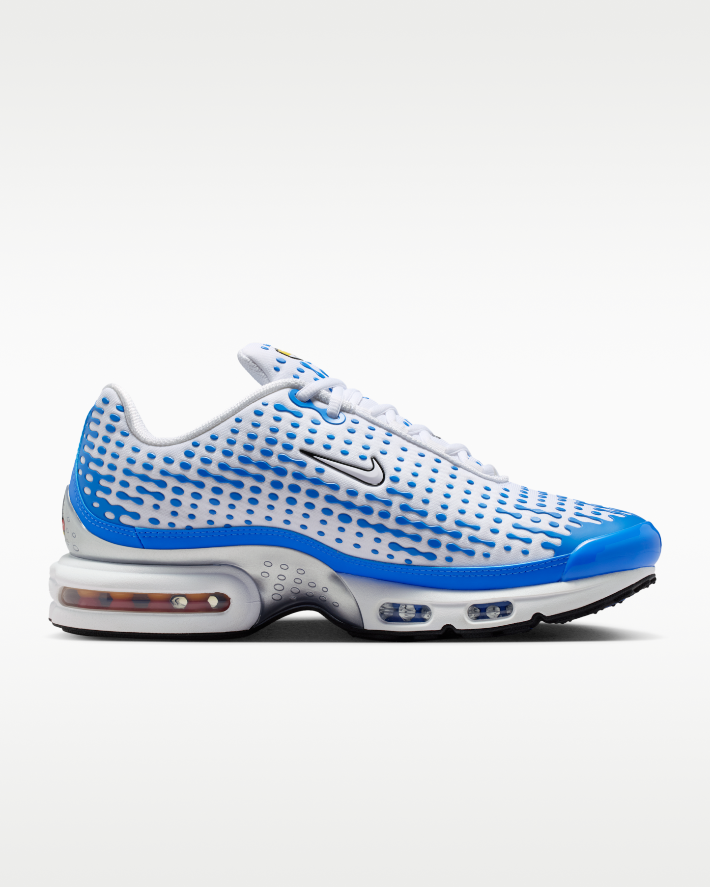 Nike Air Max Plus VII Men's Shoes - White/Blue Crystal/Metallic Silver/White - View 3