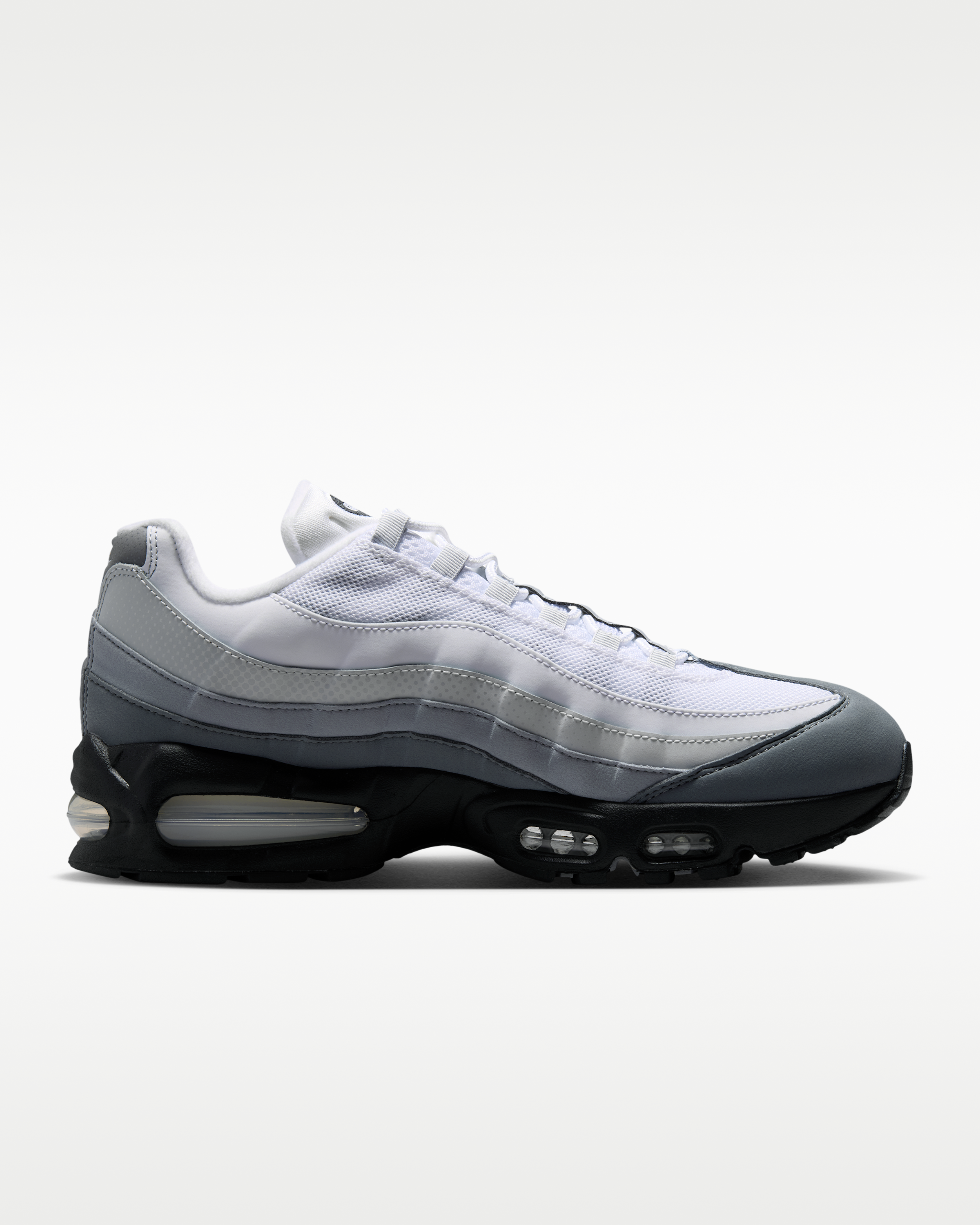Nike Air Max 95 Big Bubble Men's Shoes - Black/Pure Platinum/Wolf Grey/White - View 3