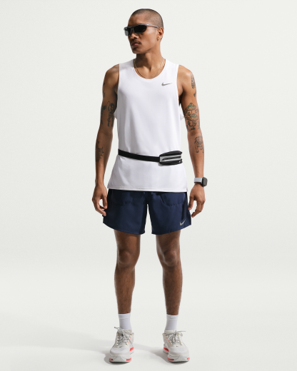 Nike Stride Men's Dri-FIT 18cm (approx.) 2-in-1 Running Shorts - Midnight Navy - View 1