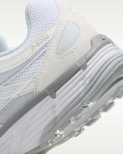 Nike P-6000 Women's Shoes - Metallic Summit White/Pure Platinum/Wolf Grey/White - View 8