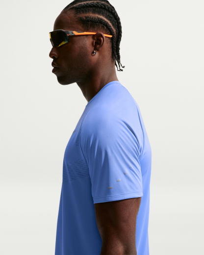 Nike Stride Men's Dri-FIT ADV Short-Sleeve Running Top - Royal Pulse - View 2