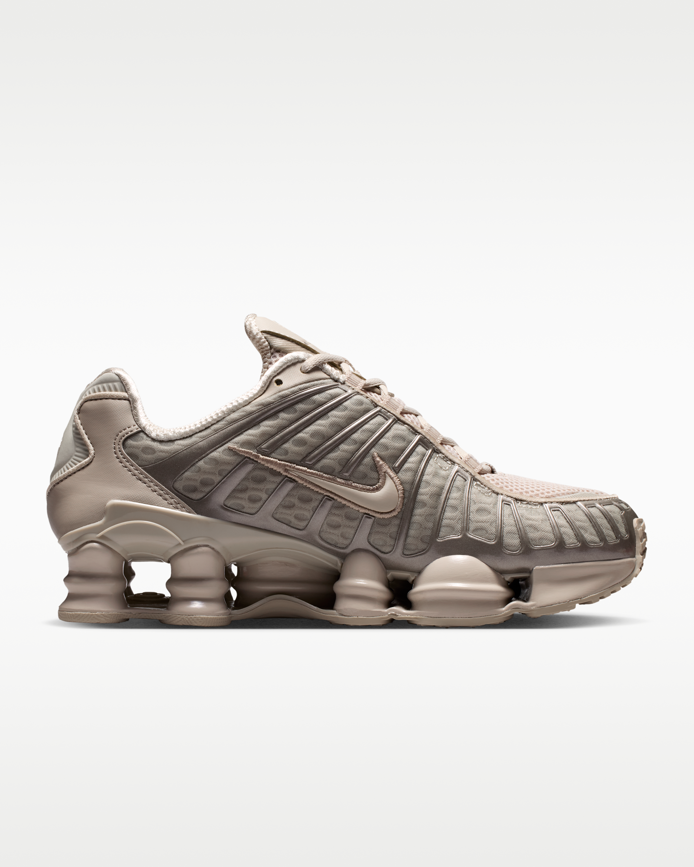 Nike Shox TL Women's Shoes - Cream II/Enigma Stone/Cream II - View 3