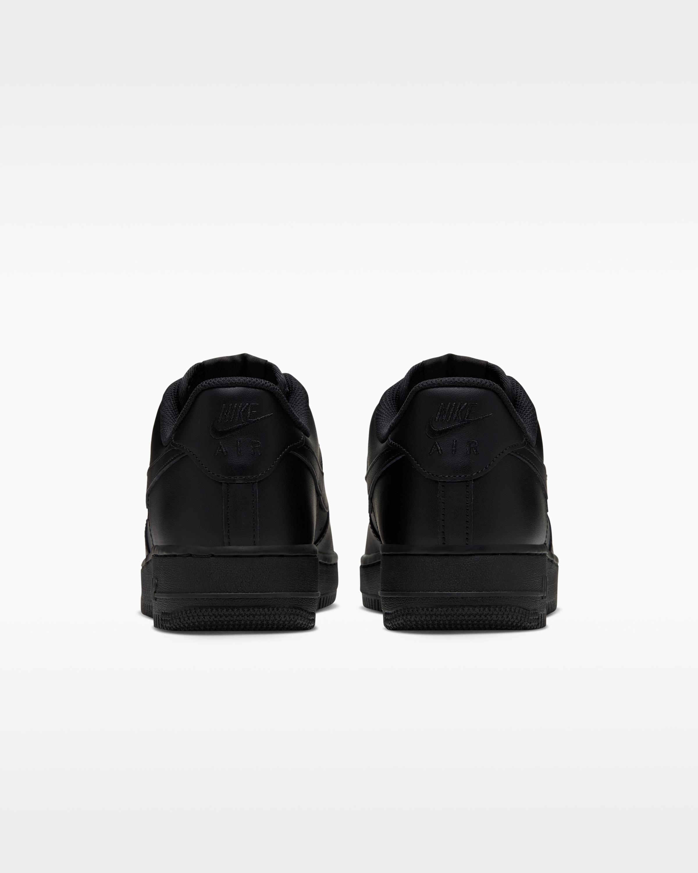 Nike Air Force 1 '07 Men's Shoes - Black/Black - View 6