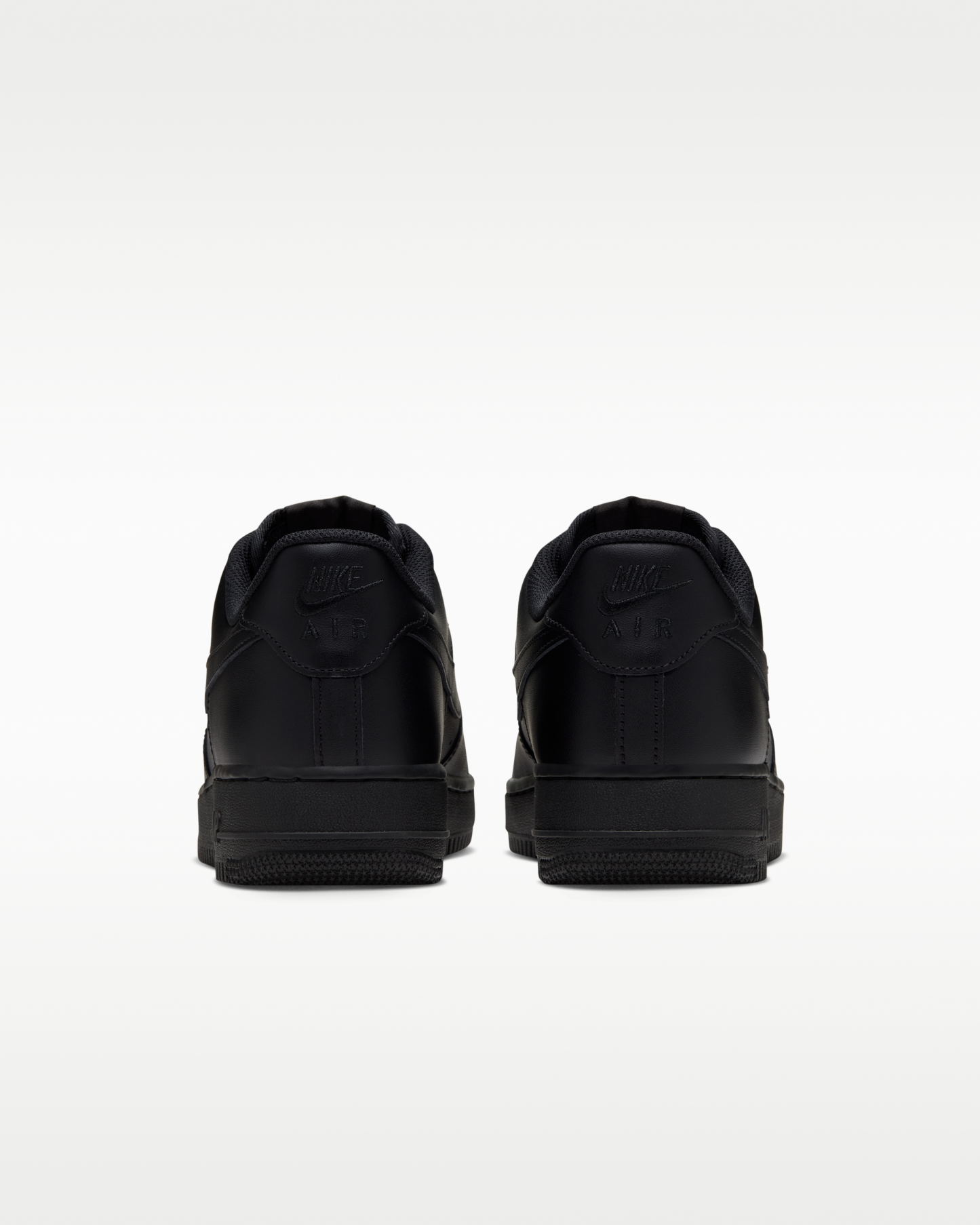 Nike Air Force 1 '07 Men's Shoes - Black/Black - View 6