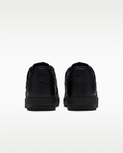 Nike Air Force 1 '07 Men's Shoes - Black/Black - View 6