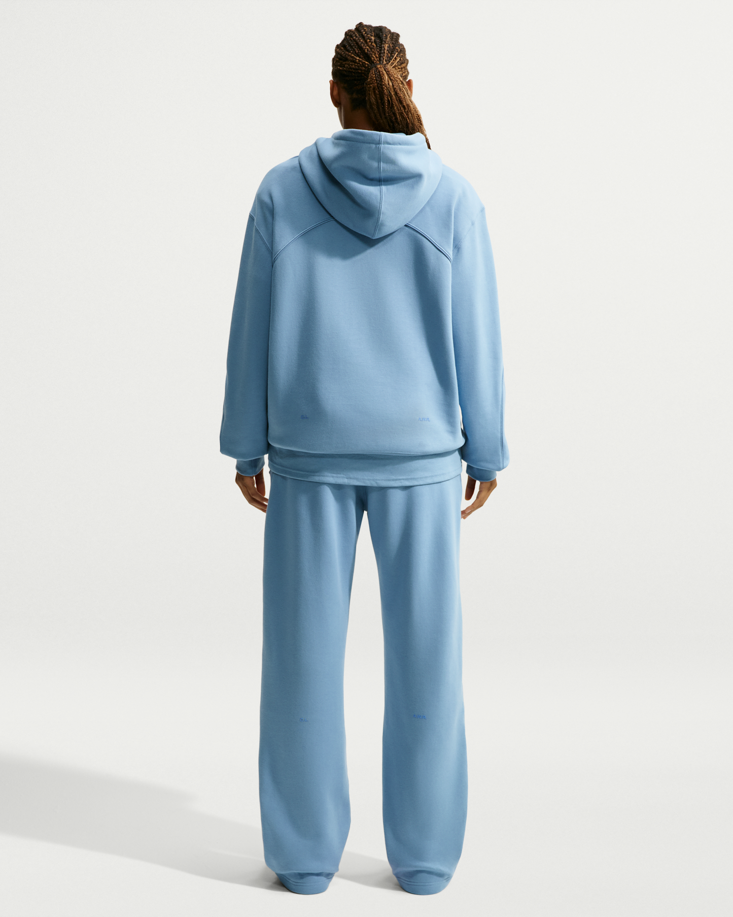 NOCTA NOCTA Fleece CS Open-Hem Tracksuit Bottoms - Work Blue/Polar - View 5