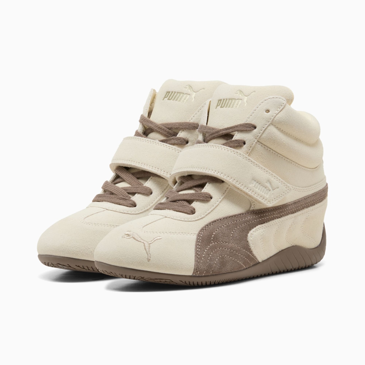 Speedcat Wedge Sneakers Women - Ivory Glow-Totally Taupe - Image 2