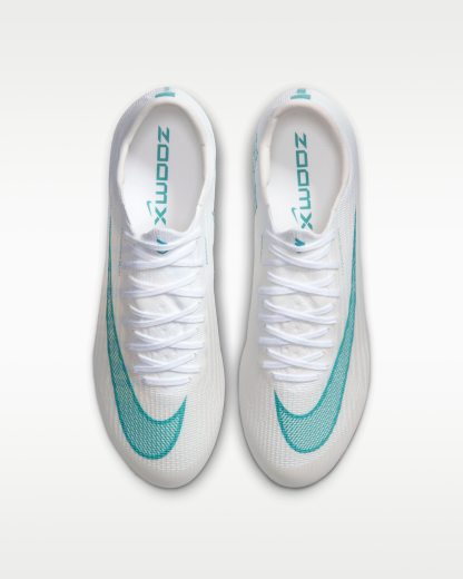 Nike Mercurial Superfly 11 Elite Soft-Ground Low-Top Football Boots - White/Dusty Cactus - View 4