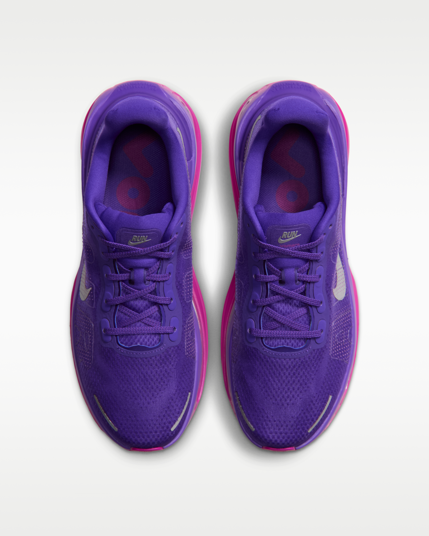 Nike Vomero Premium Men's Road Running Shoes - Dark Concord/Vivid Purple/Metallic Silver - View 4