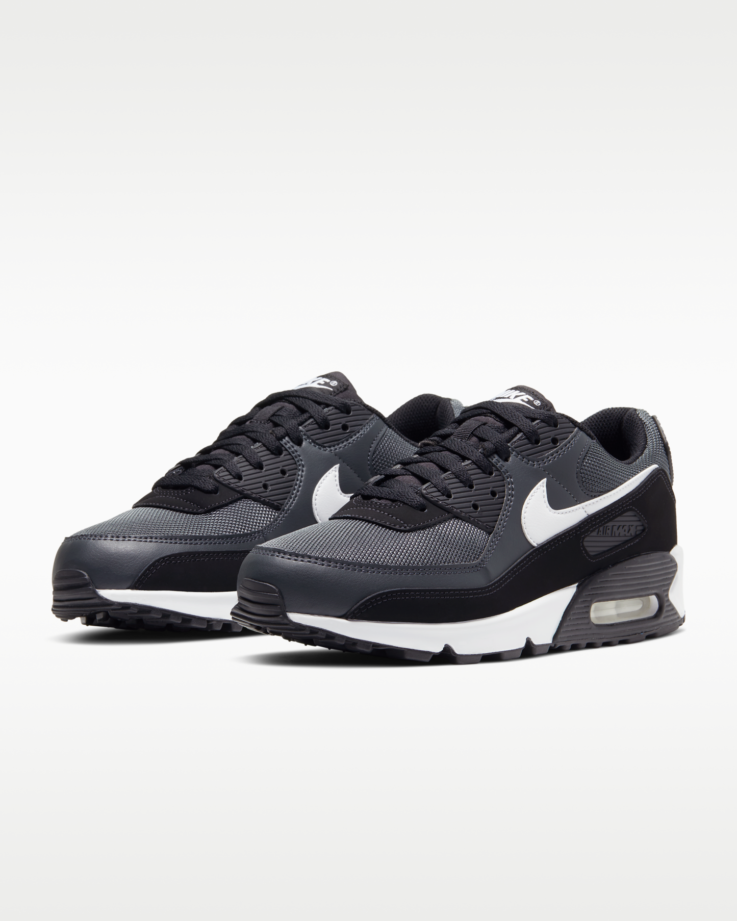 Nike Air Max 90 Men's Shoe - Iron Grey/Dark Smoke Grey/Black/White - View 5