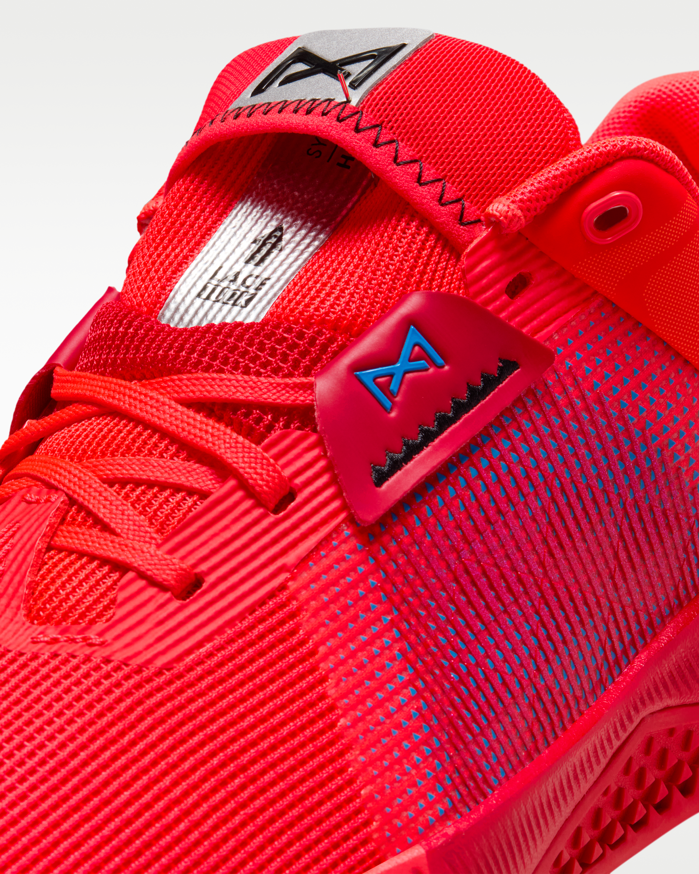 Nike Metcon 10 AMP Men's Workout Shoes - Bright Crimson/University Red/Total Orange/Black - View 9