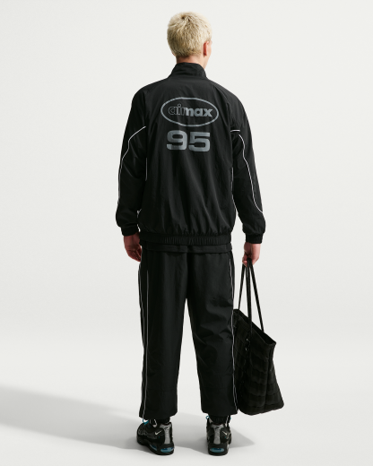 Nike Air Max 95 Men's Woven Jacket - Black/Black/Black/Cool Grey - View 5