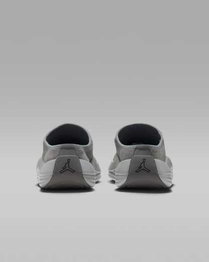 Jordan Future Men's Mules - Smoke Grey/Light Smoke Grey/University Red - View 6