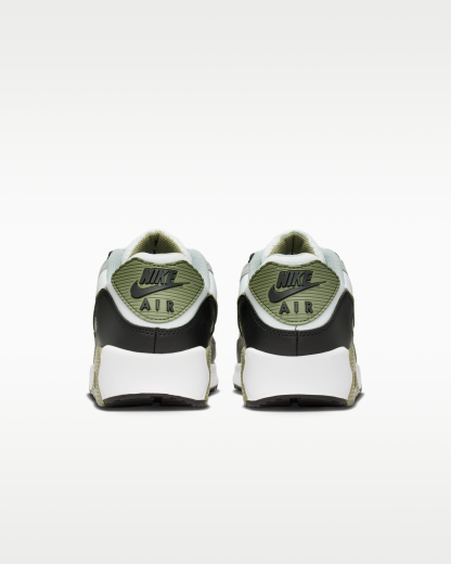 Nike Air Max 90 Men's Shoes - Summit White/Light Pumice/Black/Silver Sage - View 6