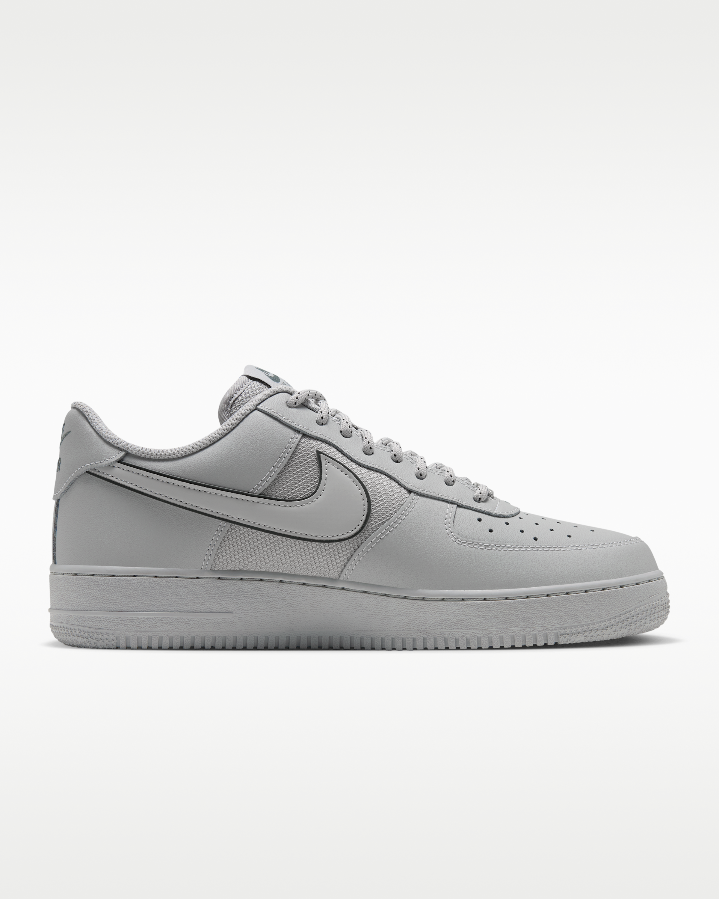 Nike Air Force 1 '07 LV8 Men's Shoes - Strata Grey/Strata Grey/Bomber Grey - View 3