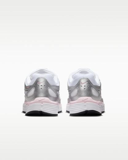 Nike P-6000 Women's Shoes - White/Elemental Pink/Black/Metallic Silver - View 6