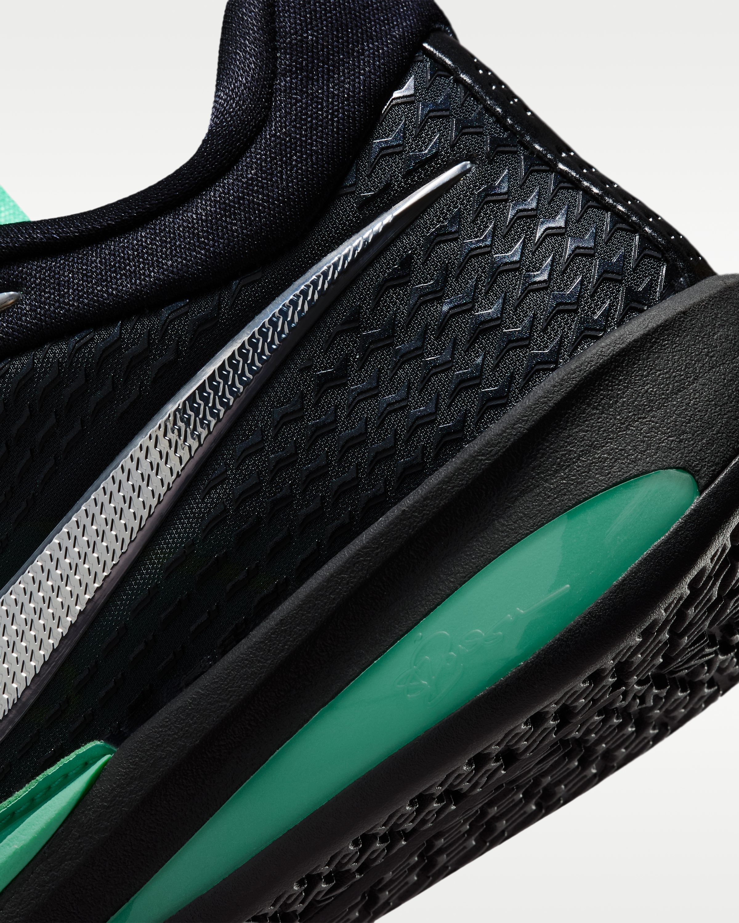 Sabrina 4 Basketball Shoes - Green Glow/Black/Metallic Silver - View 8