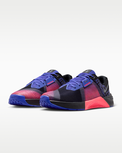 Nike Metcon 10 AMP Men's Training Shoes - Black/Hyper Punch/Metallic Platinum - View 5
