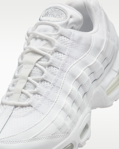 Nike Air Max 95 Big Bubble Men's Shoes - White/White/Pure Platinum/White - View 7