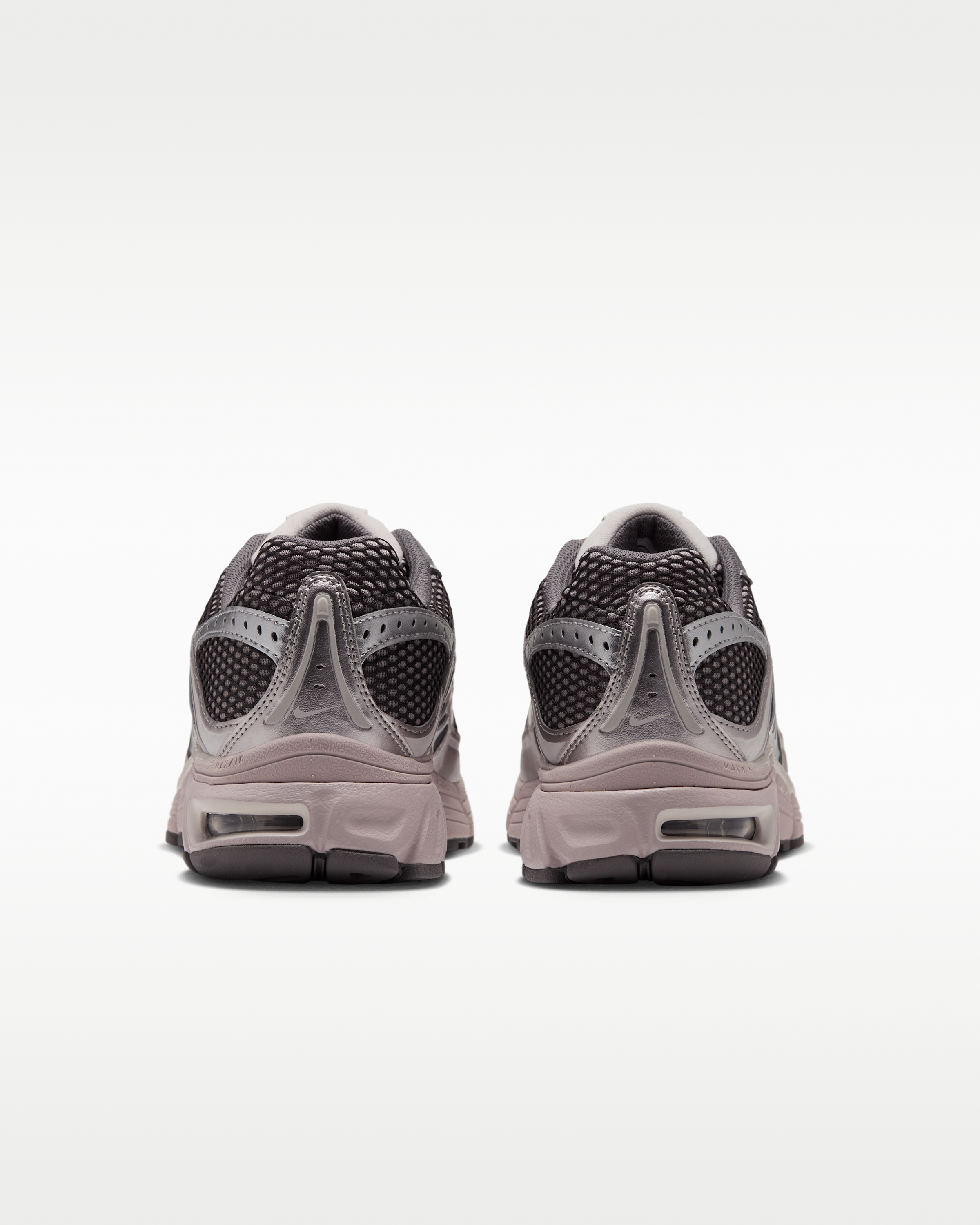 Nike Air Max Moto 2K Women's Shoes with Reflective Design Accents - Cave Stone/Enigma Stone/Metallic Silver/Cream II - View 6