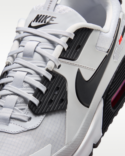 Nike Air Max 90 Drift Men's Shoes - Pure Platinum/Bright Crimson/Black - View 7
