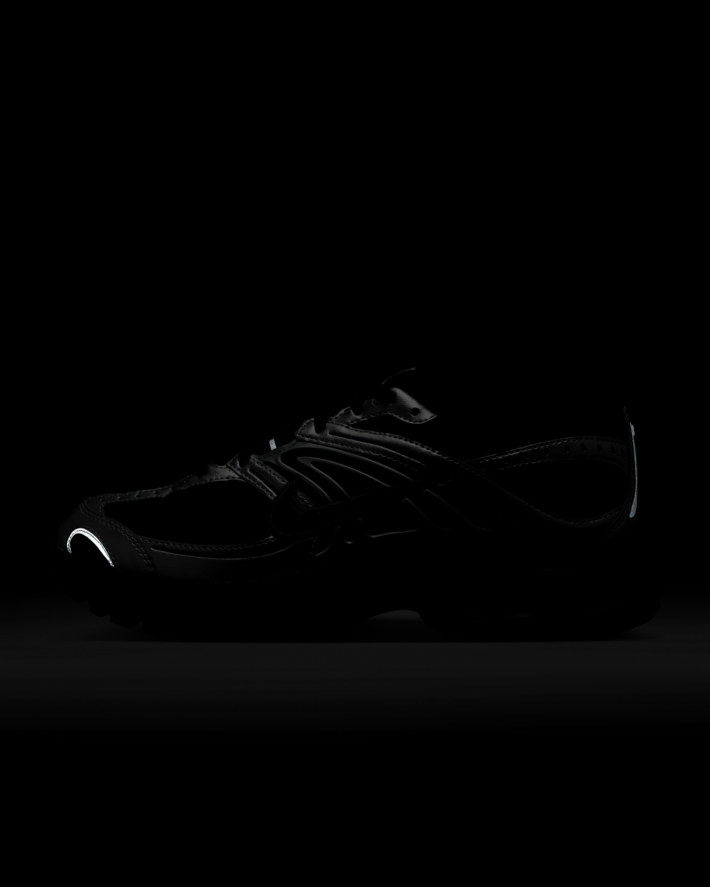 Nike Air Max Moto 2K Women's Shoes with Reflective Design Accents - Black/Metallic Silver/Anthracite/Black - View 9