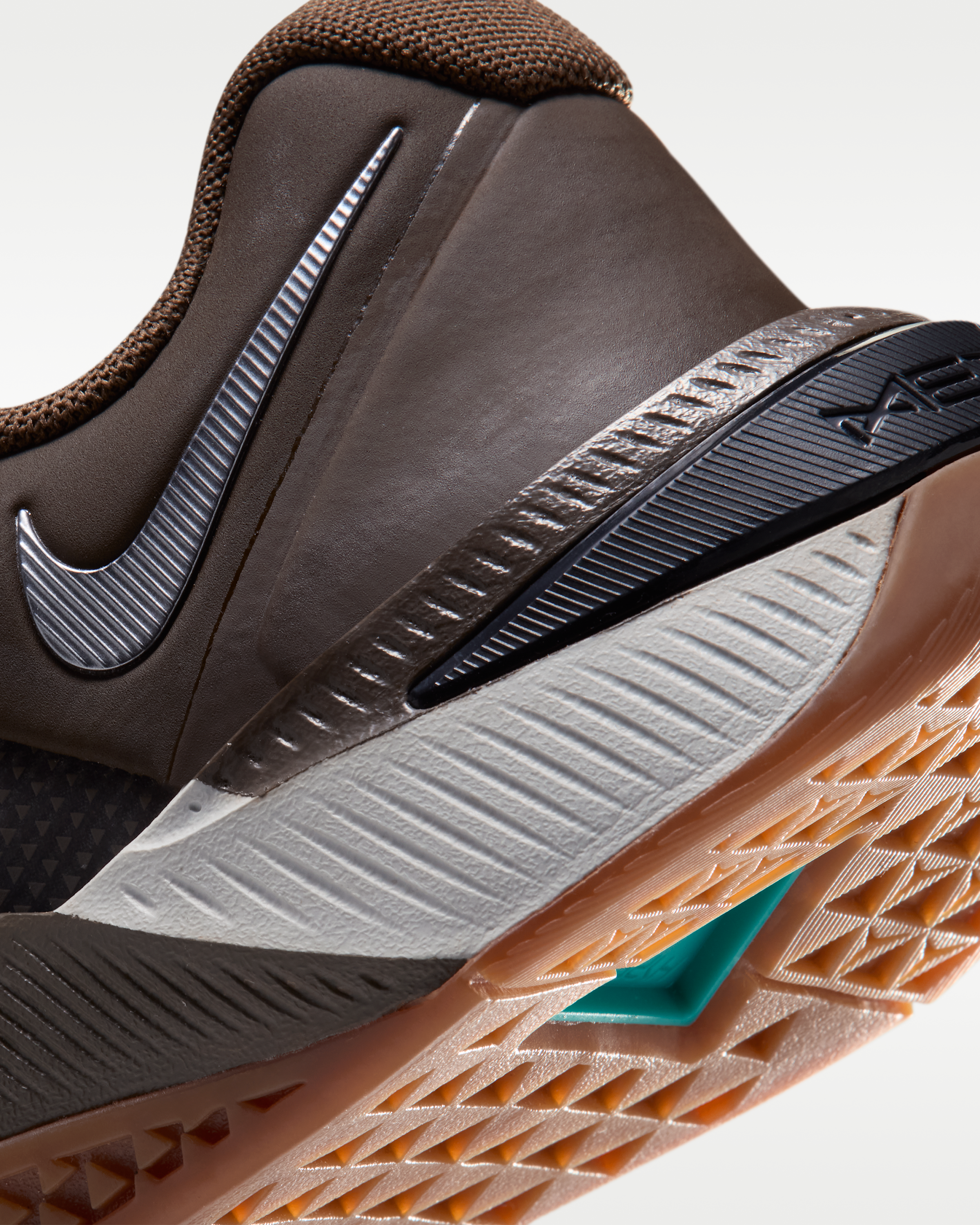 Nike Metcon 10 Women's Training Shoes - Dark Hazel/Tarp Green/Photon Dust/Metallic Cool Grey - View 8