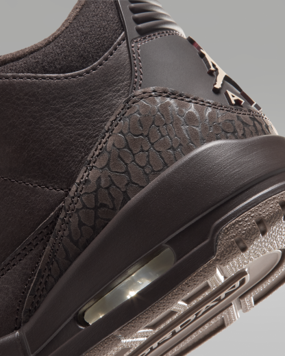 Air Jordan 3 Retro 'Fireside' Women's Shoes - Velvet Brown/Light British Tan/Rust Pink/Pearl White - View 8