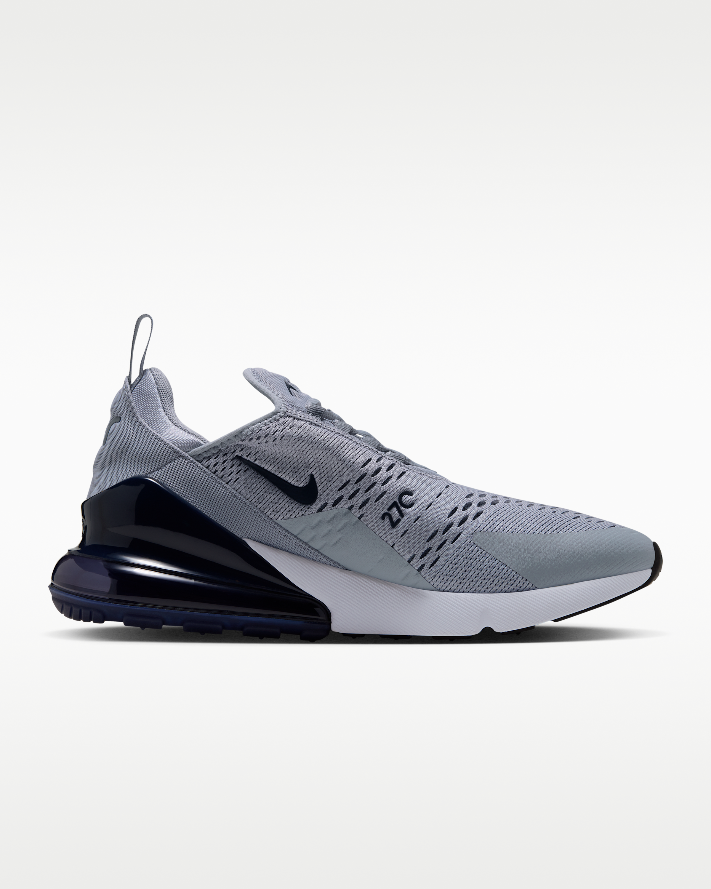 Nike Air Max 270 Men's Shoes - Wolf Grey/Cool Grey/White/Obsidian - View 3