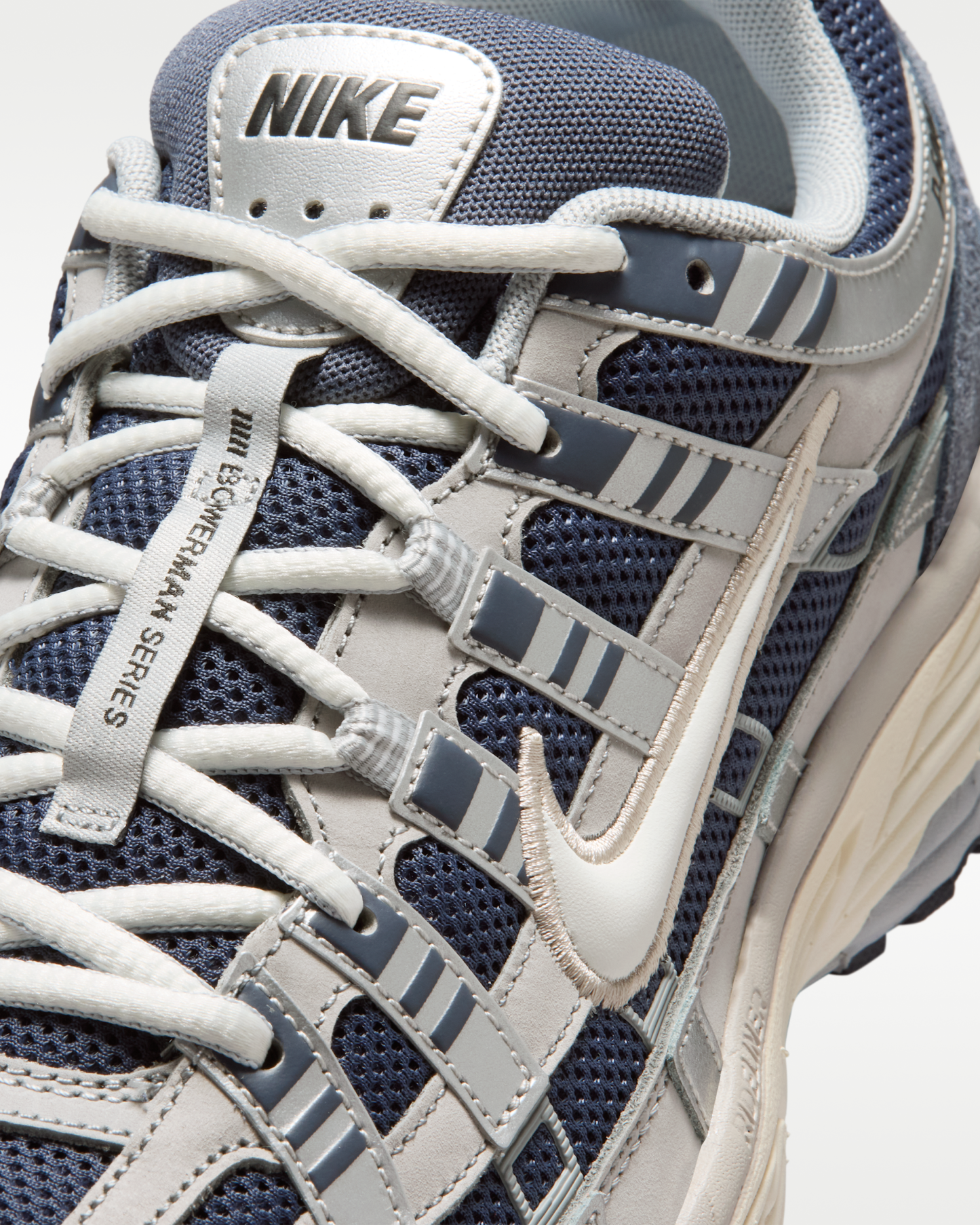 Nike P-6000 Men's Shoes - Thunder Blue/Pale Ivory/Slate/Sail - View 7
