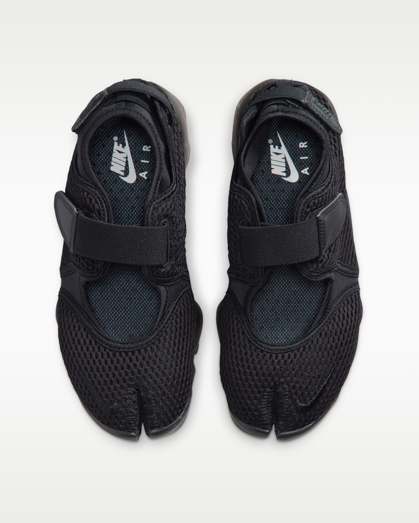 Nike Air Rift Mesh Women's Shoes - Black/White/Black - View 4