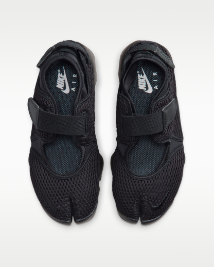 Nike Air Rift Mesh Women's Shoes - Black/White/Black - View 4
