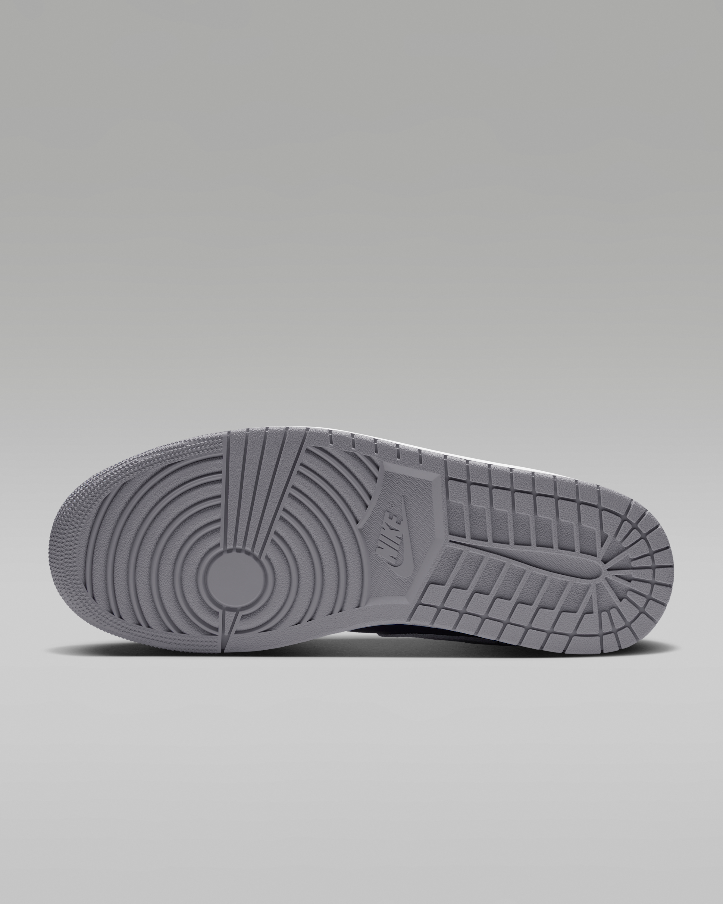 Air Jordan 1 Low Men's Shoes - Tech Grey/White/College Navy - View 2