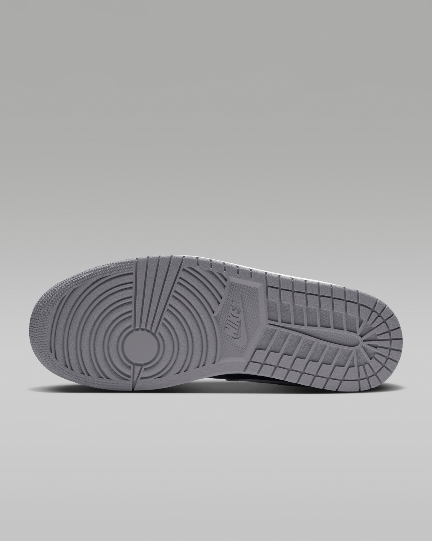 Air Jordan 1 Low Men's Shoes - Tech Grey/White/College Navy - View 2