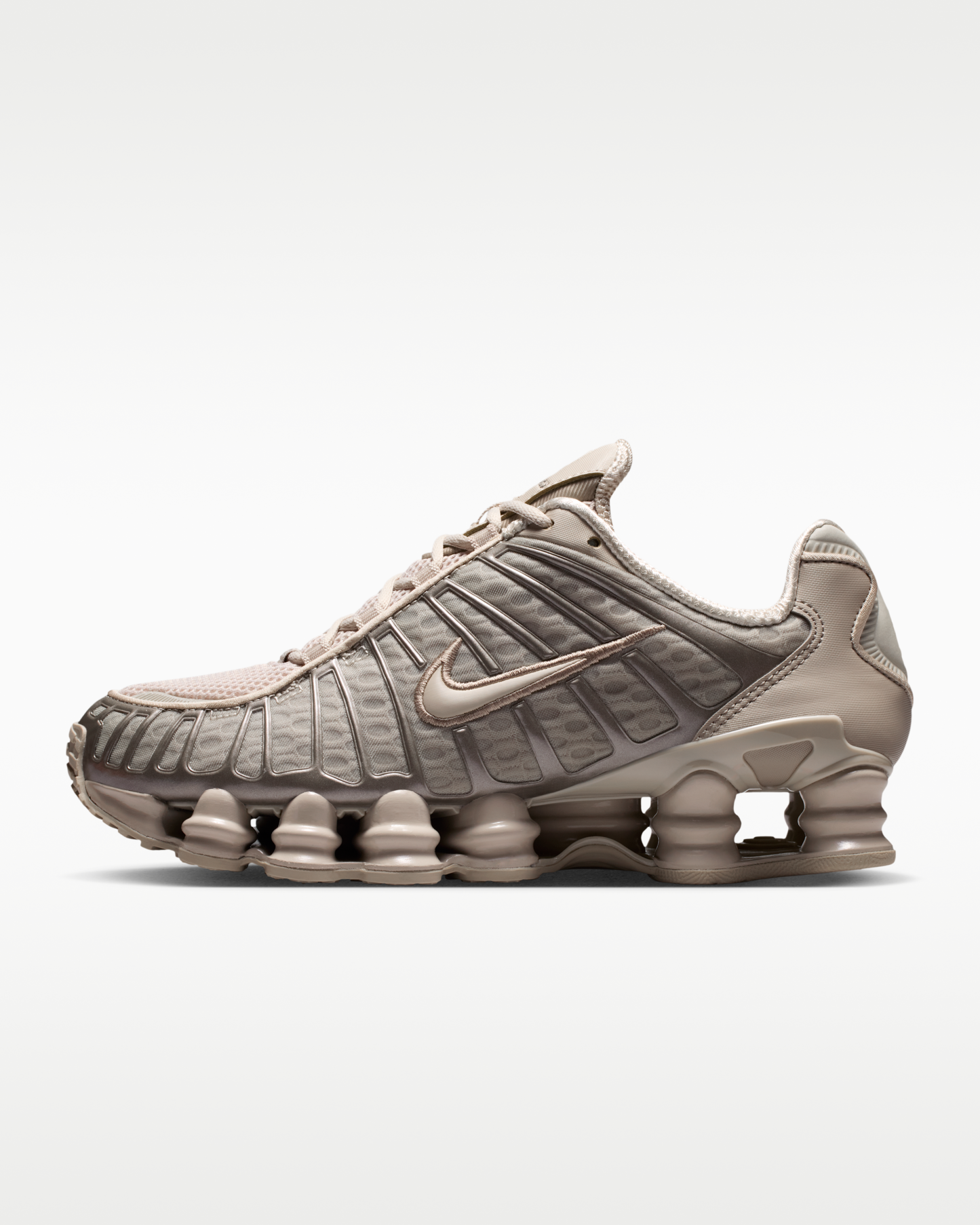 Nike Shox TL Women's Shoes - Cream II/Enigma Stone/Cream II - View 1
