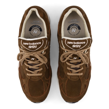 New Balance Made in UK 991V1 Luxe Suede men's, M991BR1
