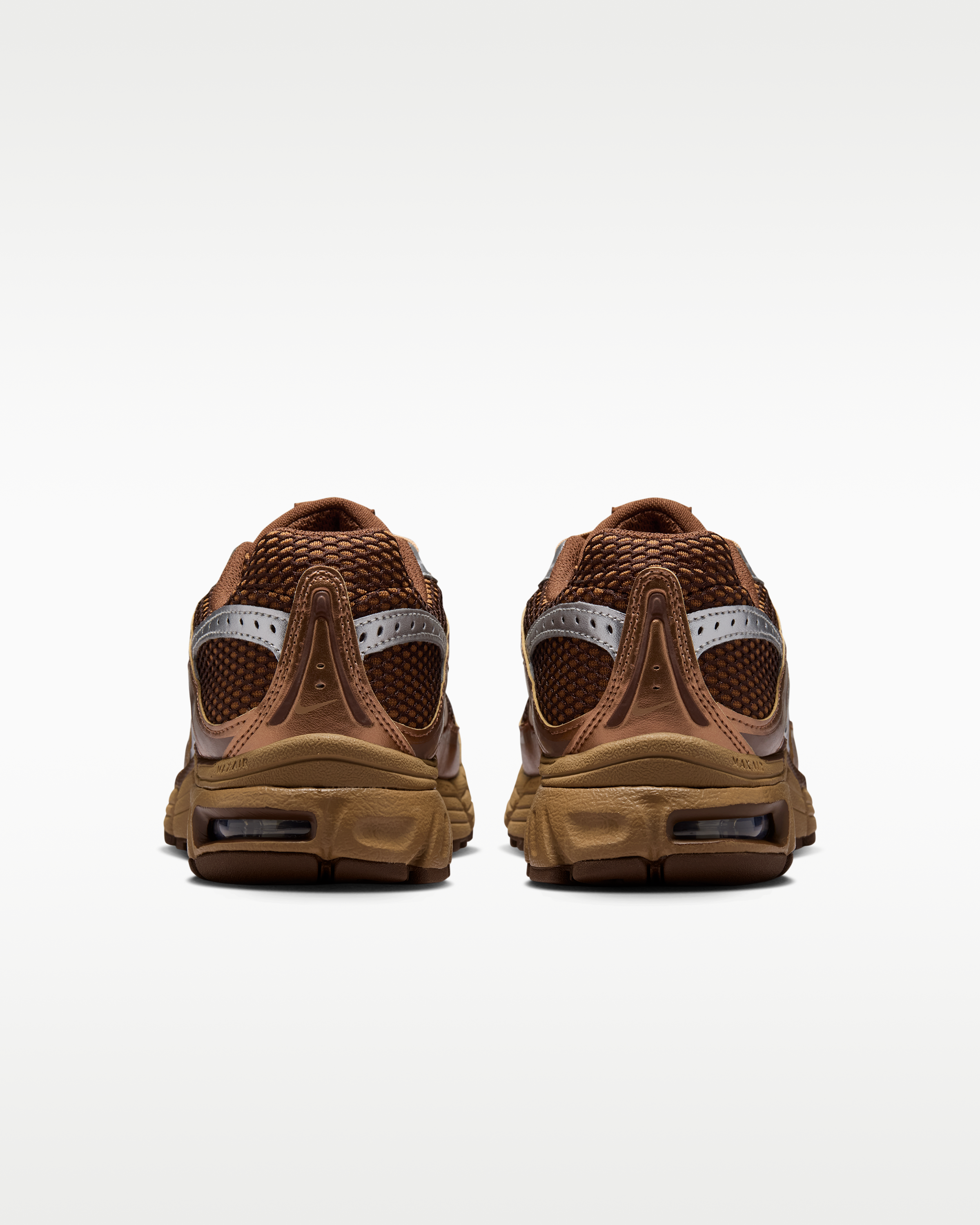 Nike Air Max Moto 2K Women's Shoes with Reflective Design Accents - Light British Tan/Cacao Wow/Metallic Silver/Dark Driftwood - View 6